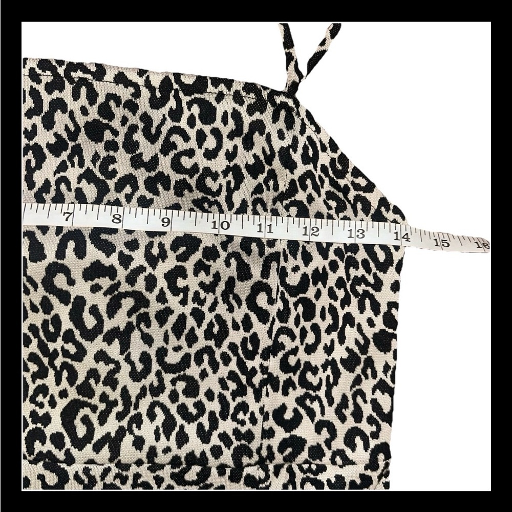 Zara Animal Print Midi Dress - Picture 3 of 4